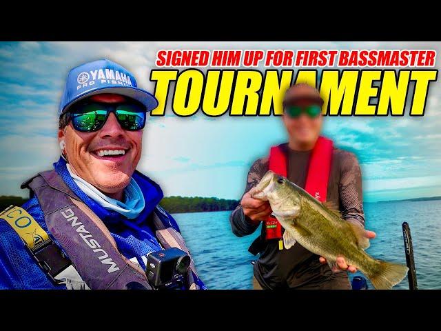 Signed Up “Not So Random” Person to His FIRST BASSMASTER - 2024 Lake Martin Open (Practice)UFB S4E37