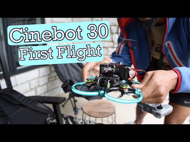 GEPRC Cinebot 30 First Flight