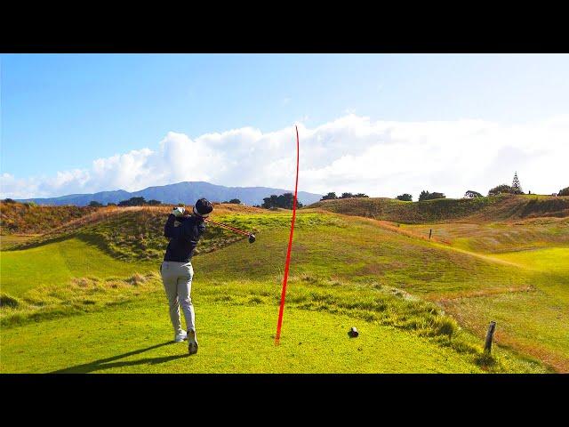 I played New Zealand's Toughest Links Golf Course