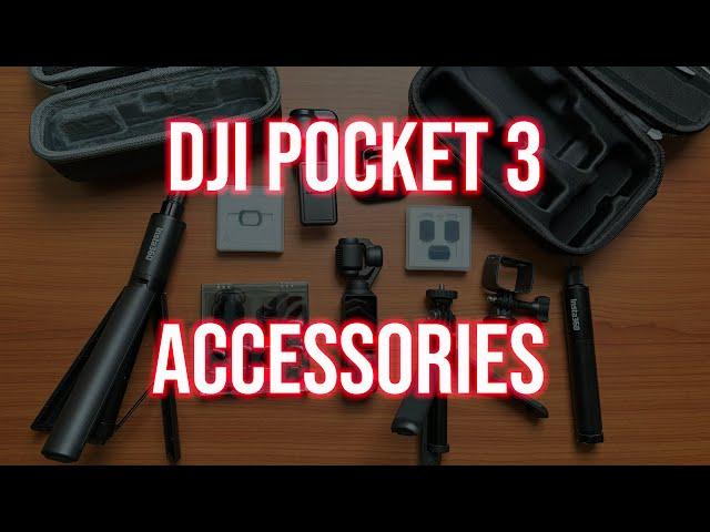 11 Must Have DJI Pocket 3 Accessories for Vlogging and Content Creation