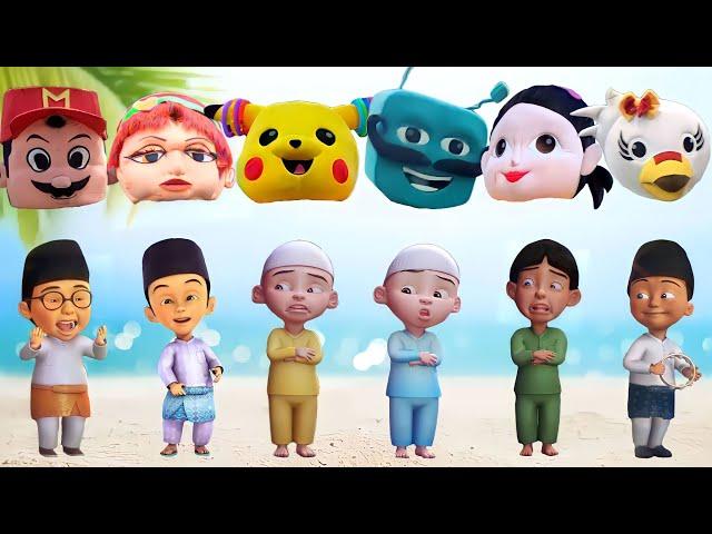 UPIN, IPIN, EHSAN, FIZI, MAIL, DAN IJAT MEMAKAI B4DUT MAMPANG‼️| TEBAK GAMBAR UPIN IPIN