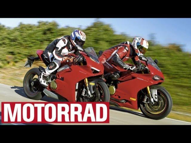 Superbikes 2018: Ducati Panigale V4 vs. Ducati 1299 Panigale S