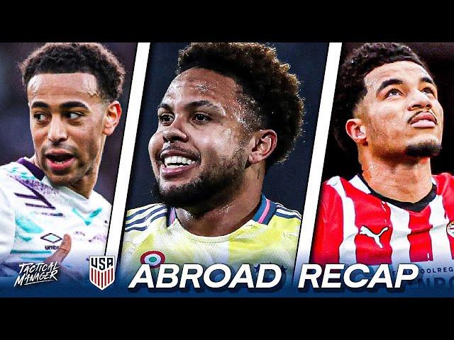 Left back Mckennie SCORES | Tyler Adams DEFENSIVE CLINIC vs Man UTD | Tillman GOLAZO | USMNT Abroad