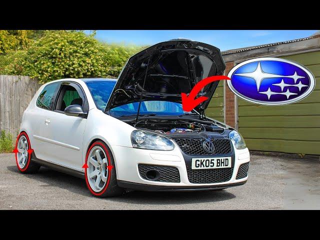 4x4 SUBARU SWAPPED VW GOLF GTI!