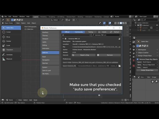 Blender2 80 Quicktipp: How To Install Addons