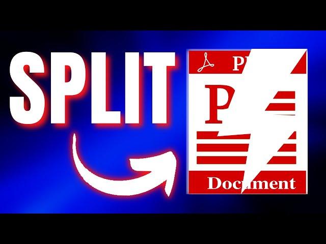 How To Split PDF Pages Into Separate Files For Free