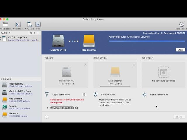 How to Clone a hard drive/SSD using Carbon Copy Cloner on Mac