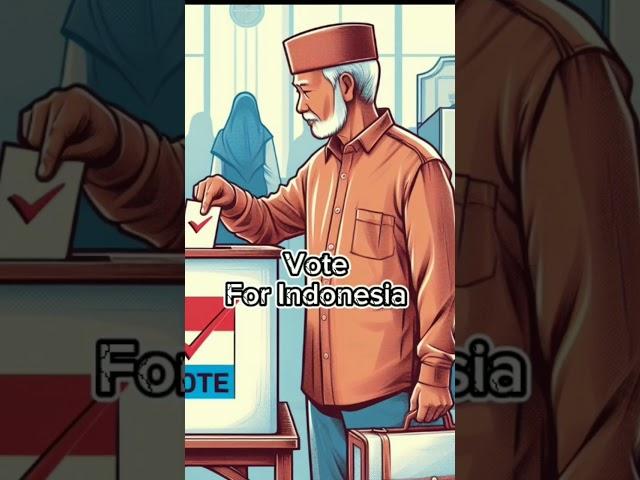 Vote For Indonesia #draw #tutorial #drawing #video #viral #videos #vote #fyp#shorts #indonesia