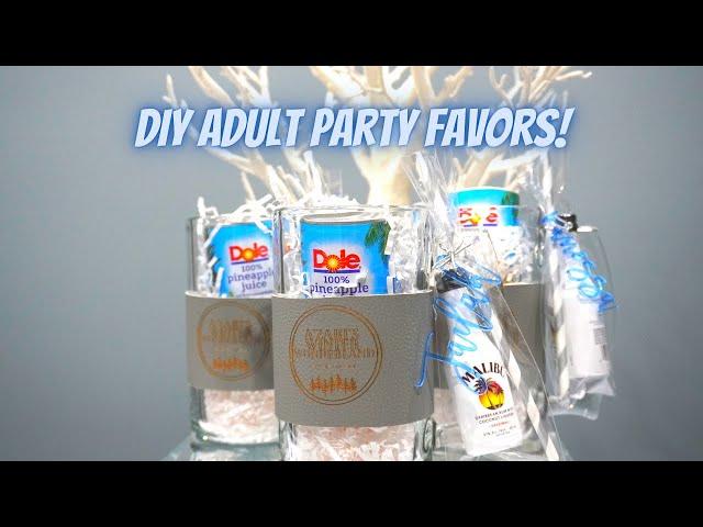 DIY Adult Party Favors!