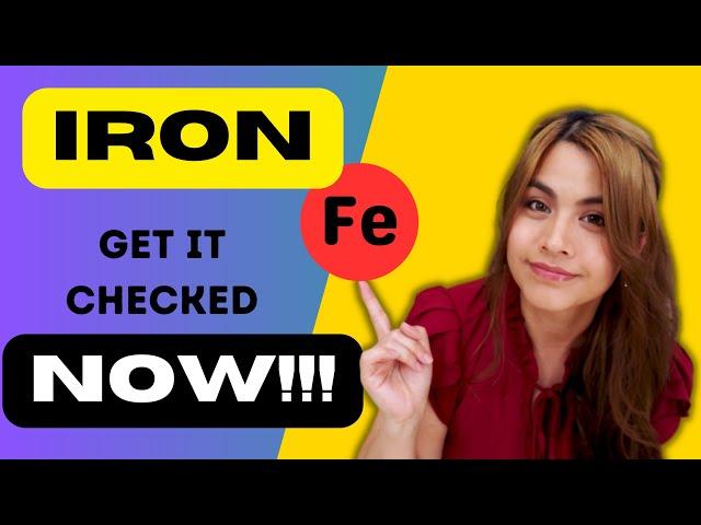 Iron Deficiency - Why You Need To Test Your Iron Levels