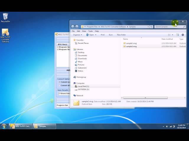 How To Use MSG To PST Converter Software