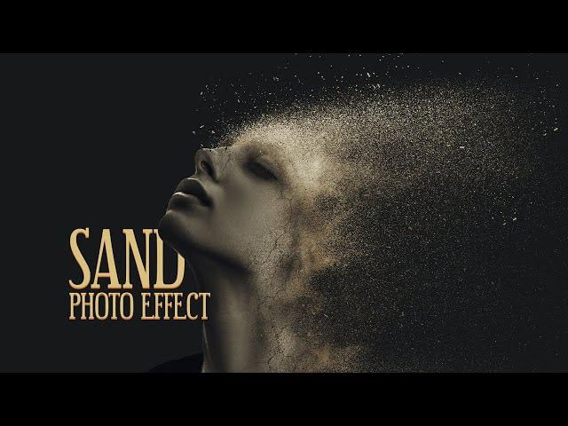 Sand Dispersion Photo Effect - Photoshop Tutorial