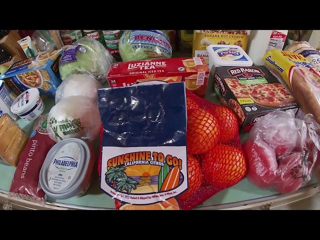 Living on Social Security, My March Grocery Haul!