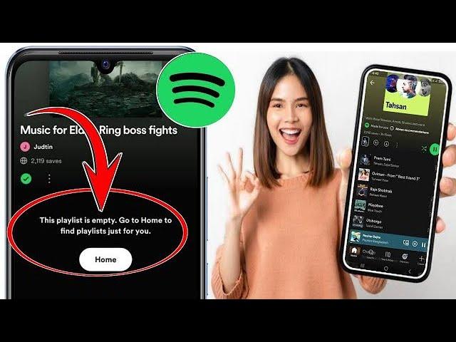 Spotify mod apk Not Working | Spotify Playlist Empty Problem | Spotify Free Premium Apk