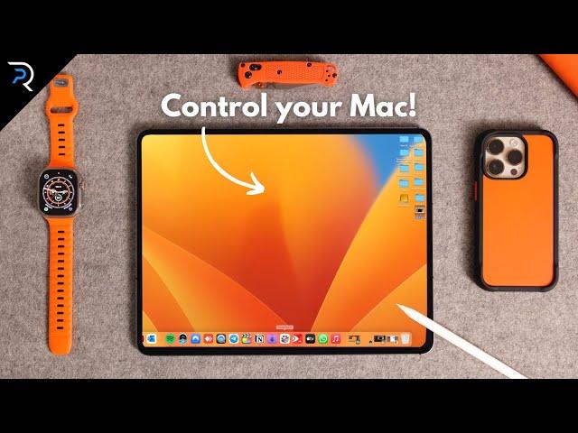 Control your Mac using your iPad! - Access all your devices from ANYWHERE!