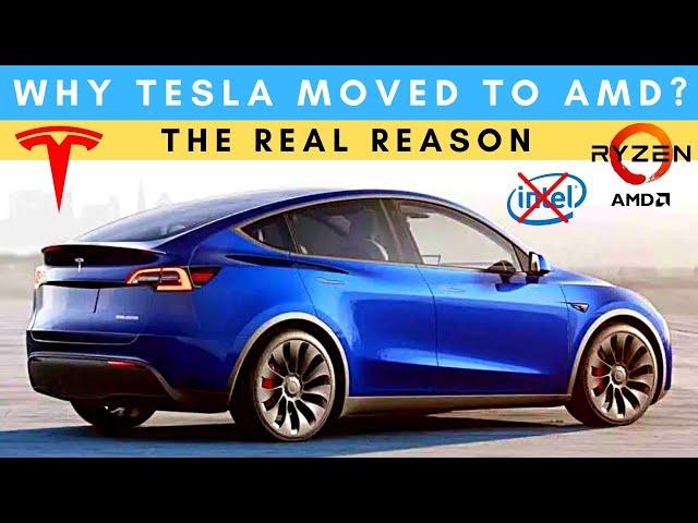 Why Tesla Moved To AMD Chips & Solved The Supply Chain Issue? The Real Reason!