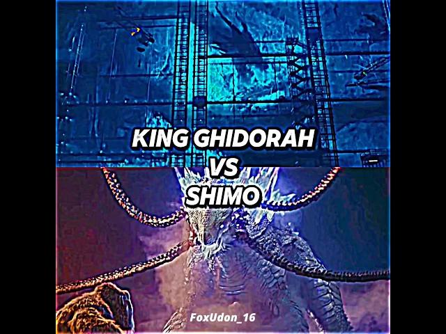 King Ghidorah vs Shimo | Godzilla x Kong : The New Empire | #battle #edit