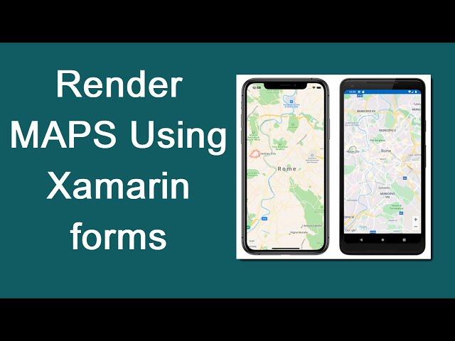 Add Map using xamarin forms | Xamarin Map Tutorial 2022 | Xamarin Map Tutorial for Beginners