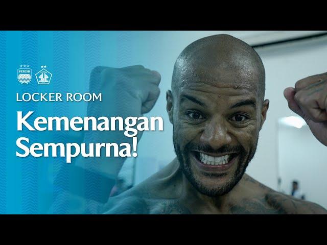 David Selesaikan Tugasnya Dengan Sempurna | Locker Room vs Persik Kediri