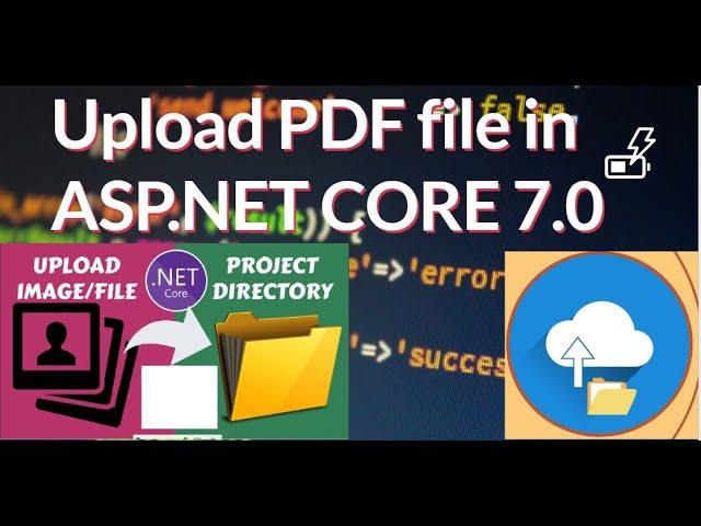 How to Upload File/Document in ASP NET Core 7.0 || Upload Documents in ASP.NET Core MVC