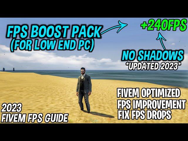 FiveM | FPS Boost Graphics Pack (2023 Updated) +160 FPS (No shadows, Low Vegetation, Boost FPS)