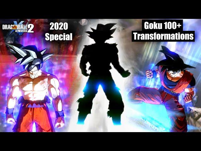 Limit Surpass Goku 100+ Transformations w/All Variations/Clothes 2020 Special - DB Xenoverse 2 Mods