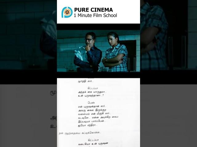 தமிழில்  SCREEN WRITING GOLDEN RULE- ENTRY LATE EXIT EARLY