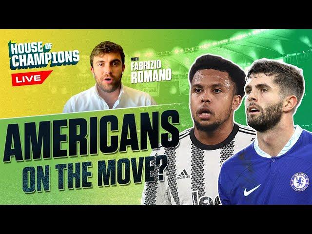 All eyes on Weston McKennie & Christian Pulisic | Fabrizio Romano Transfer News