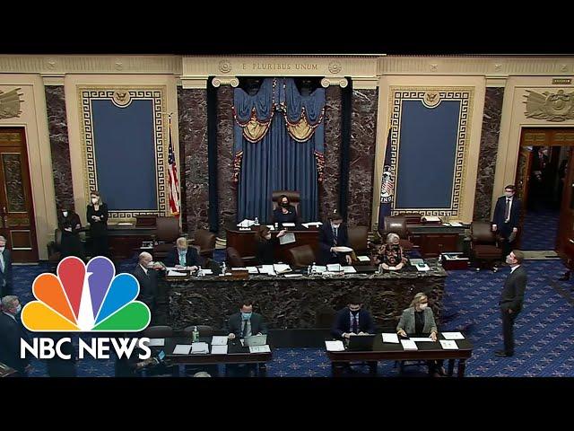 Covid Relief Bill Advances In The Senate Without Republican Support | NBC Nightly News