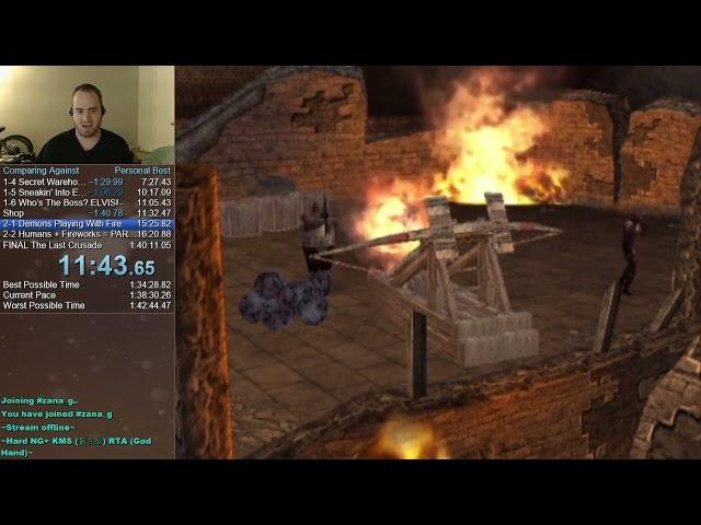 God Hand - Hard NG+ KMS speedrun - 1:32:38 RTA (current WR-uncontested)