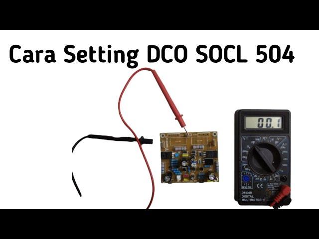 CARA SETTING DCO SOCL 506