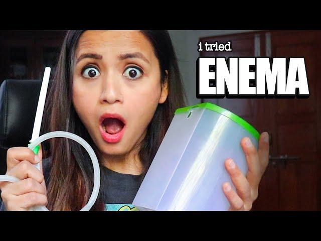 I Tried ENEMA for the First Time | Instant Full Body Detox @Satvic Movement