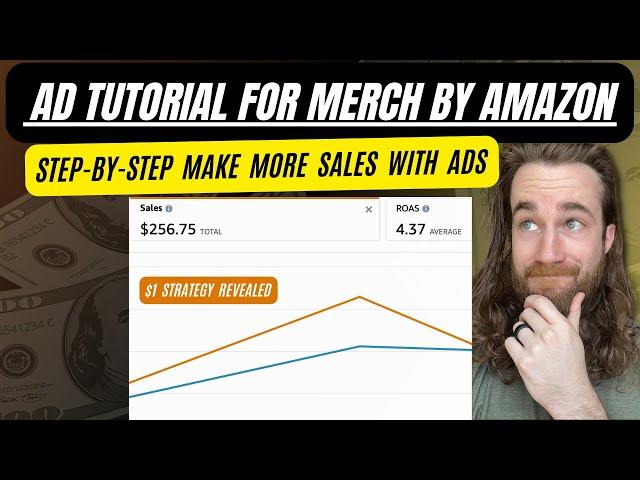 Create $1 Ads for Amazon Merch on Demand  Increase Sales and Rank Higher Organically Too