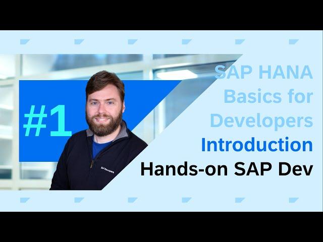 SAP HANA Basics For Developers: Part 1 Introduction