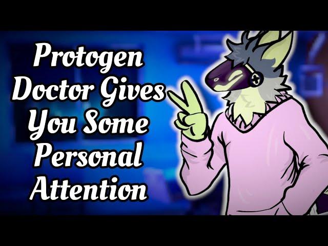 [Furry ASMR] Protogen Doctor Gives You Some Personal Attention (Good Boy Affirmations)