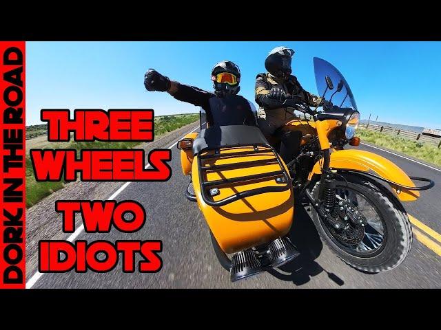 3 Wheels, 2 Idiots, 1 Ural Motorcycle Test Ride (Motorcycle AND Sidecar)