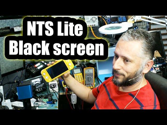 Nintendo Switch Lite Powers on but screen is Black - Motherboard Repair