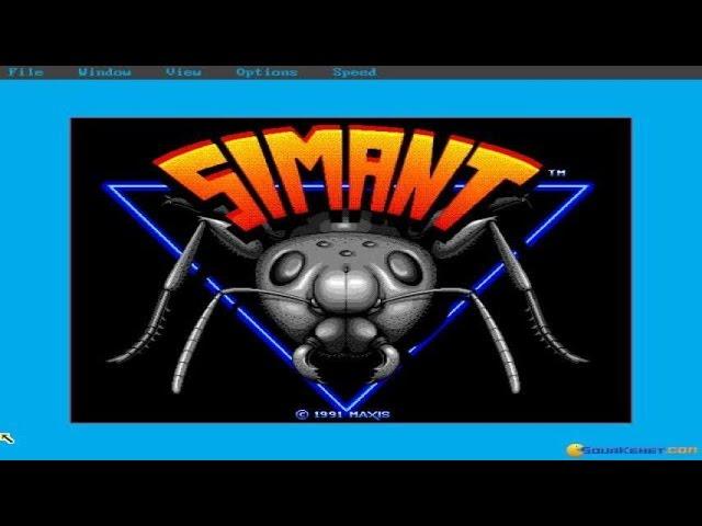 SimAnt gameplay (PC Game, 1991)