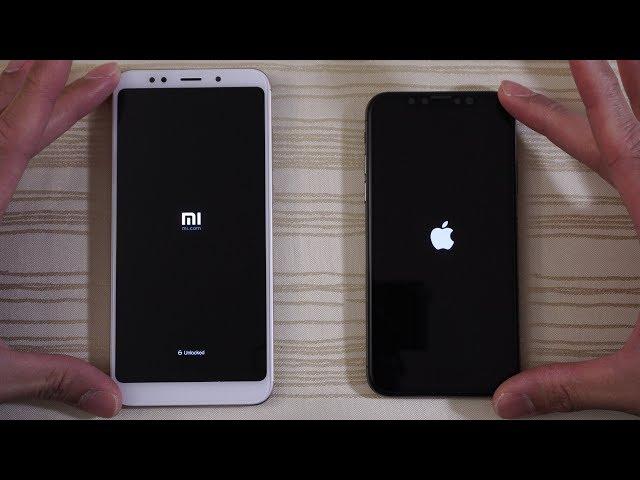 Xiaomi Redmi 5 Plus vs iPhone X - Speed Test! Budget vs Flagship!