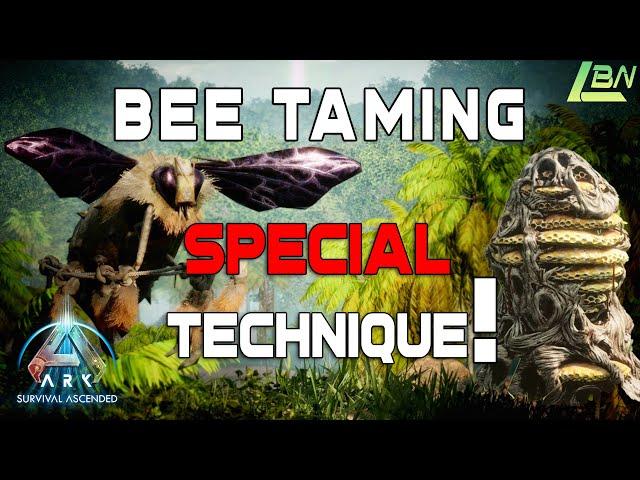 Bee Taming SPECIAL Technique - ARK SURVIVAL ASCENDED