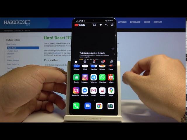 How to Enter Split Screen on Huawei Phone after update EMUI 10.1 – Divide Screen in Two