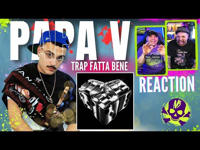 Papa V - Trap Fatta Bene ( ASSURDO ! ) | Reaction by Arcade Boyz