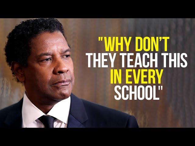 Denzel Washington's Speech Will Leave You SPEECHLESS - One of the Most Eye Opening Speeches Ever