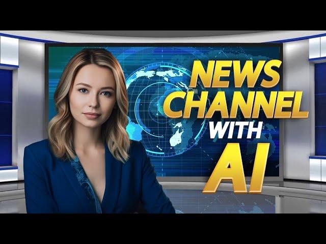 Create a NEWS Channel Using Ai In Just 3 Clicks!