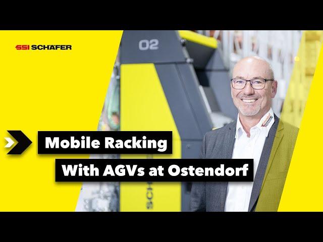 Automation of the Mobile Racking with AGVs at Ostendorf