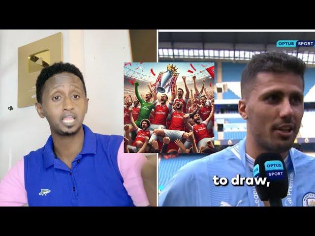 RODRI o sheegay Goorta Arsenal ay ka qaadeen horyaalka ineysan aheyn AstonVilla,Pep vs Klop,CR7+News