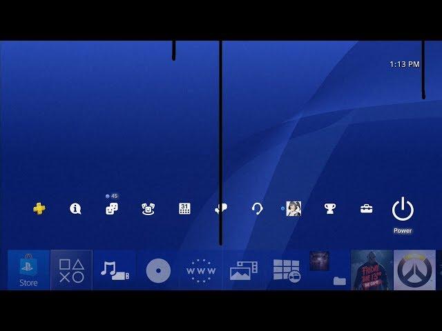 Special Blue Twirl Dynamic Theme PS4