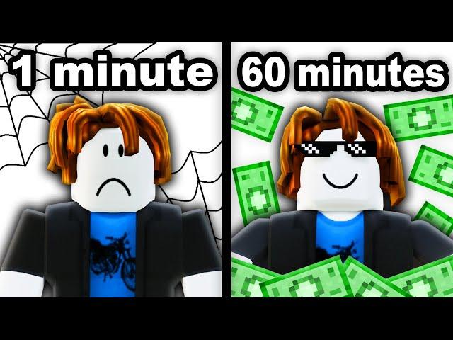 How Much Robux Can You Make in 1 HOUR?