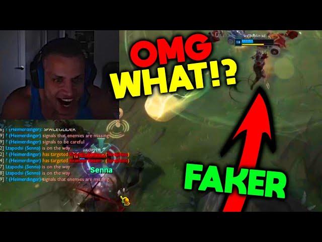Tyler1 reacts to NA Faker on Zed