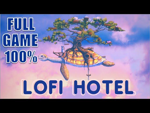 LoFi Hotel 100% Full Gameplay Walkthrough + All Achievements (No Commentary)